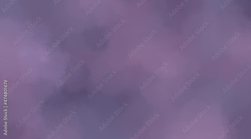 Purple digital watercolor background for your design