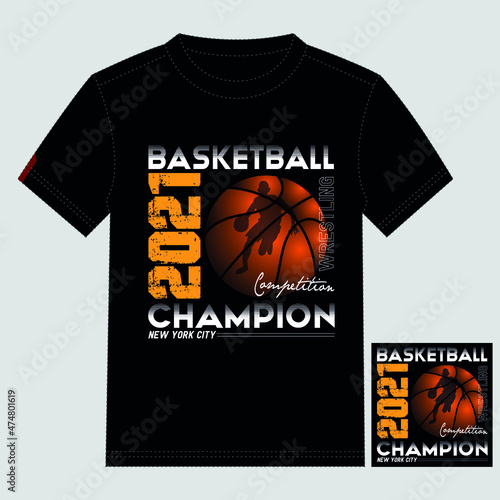 basketball ball illustration text,lettering images vector t shirt design