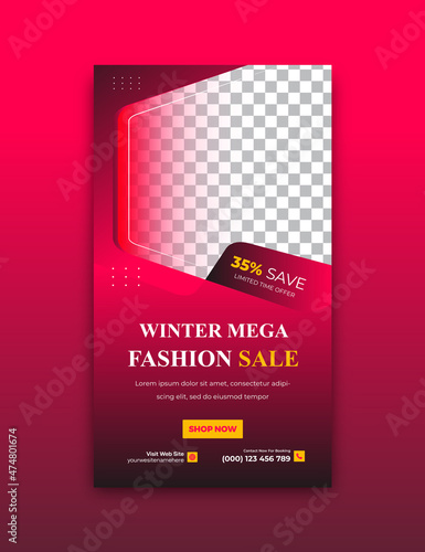 Fashion Instagram Story Trendy New Year Fashion Collection Winter Fashion Story Collection Set Instagram
Story use For Fashion Agency Shop and Create a new Design Template