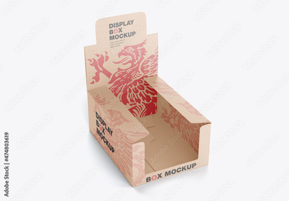 Display Box Mockup Stock Template | Adobe Stock