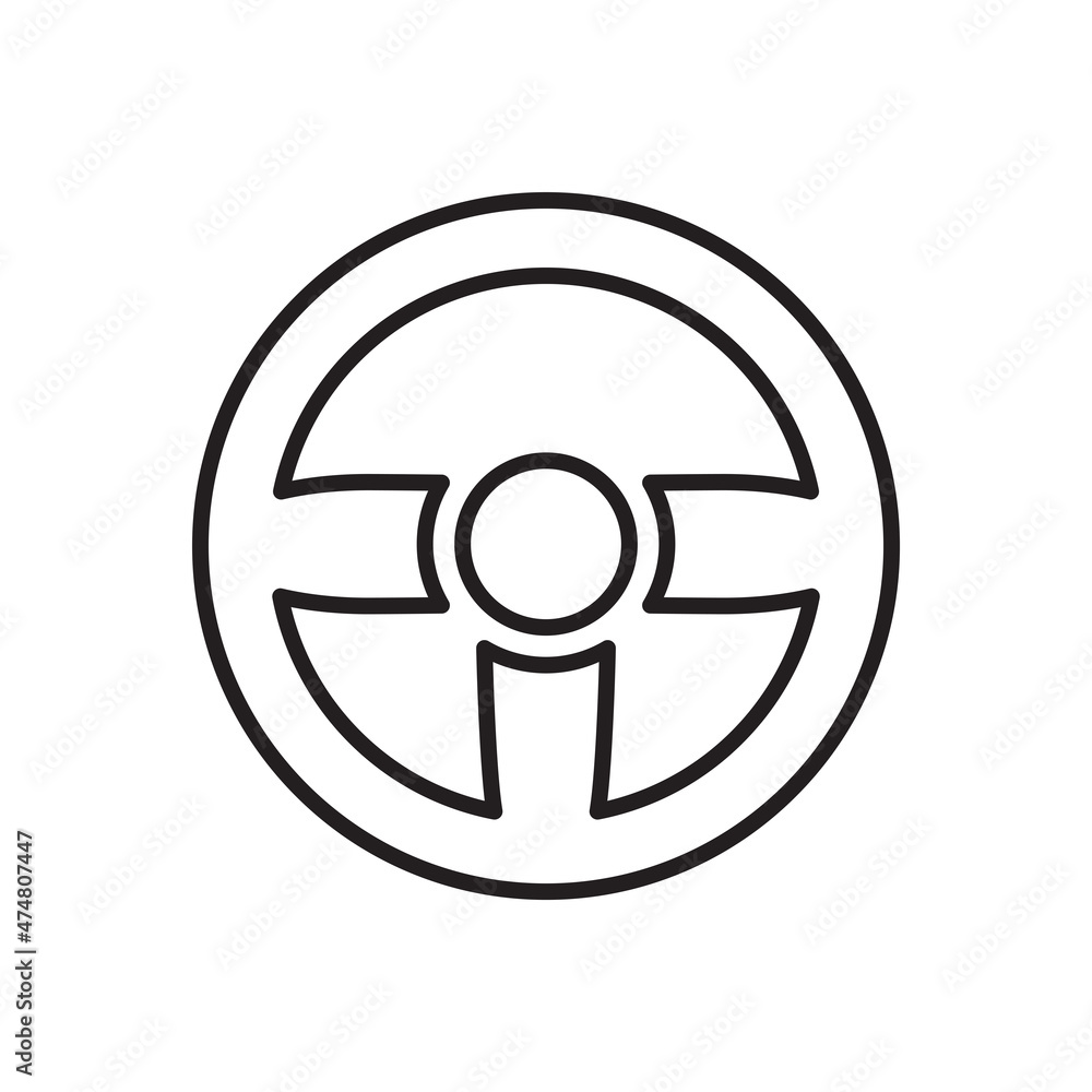 steer icon vector design templates steer icon vector design templates