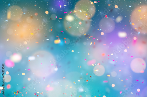 Festive colorful Christmas, New Year or other holidays background