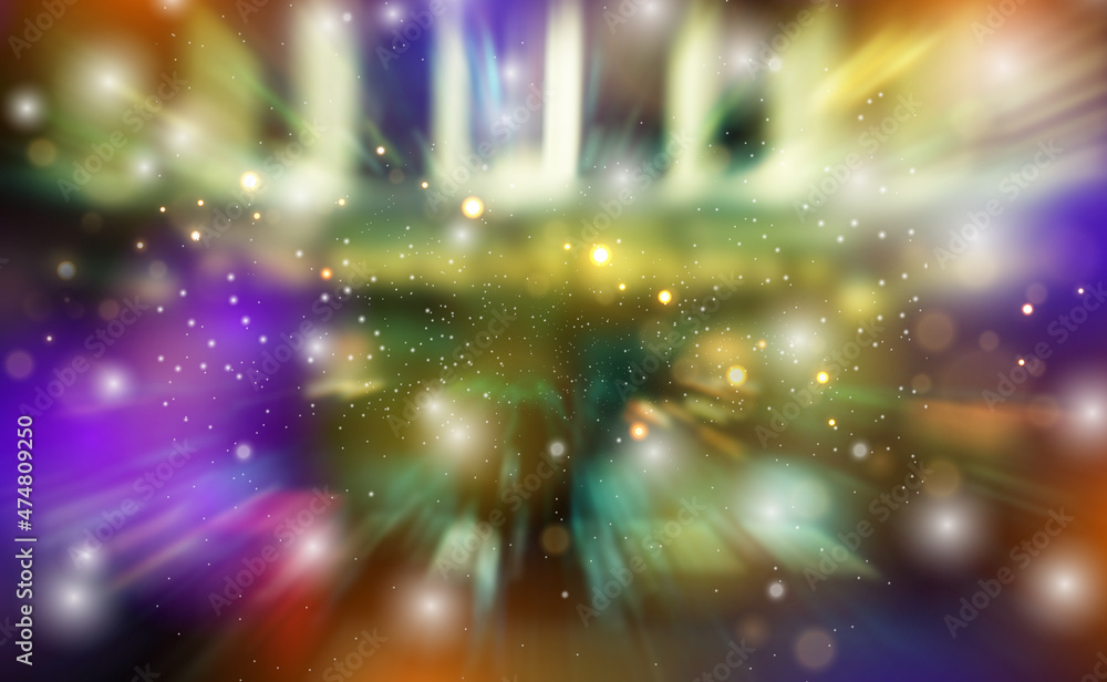 Fototapeta premium Festive colorful Christmas, New Year or other holidays background