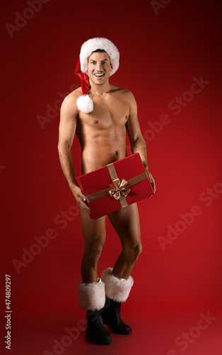 Sexy naked young man in San...