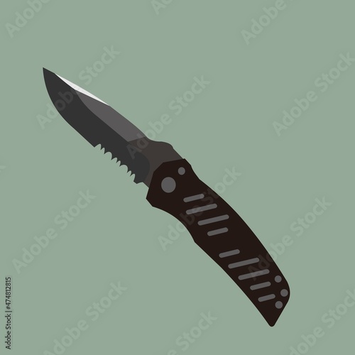 blade weapon vector design