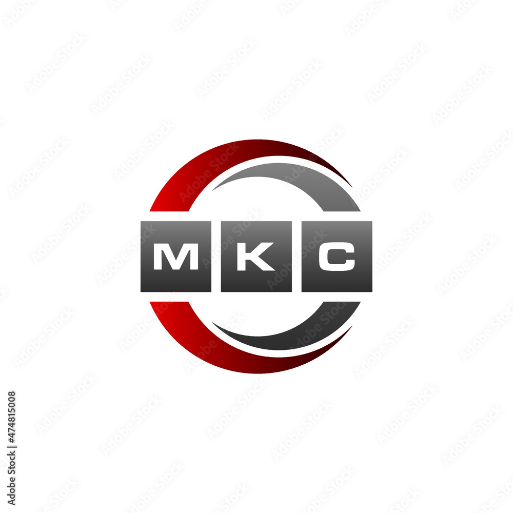 MKC Letter Initial Logo Design Template Vector Illustration MKC Letter Initial Logo Design Template Vector Illustration