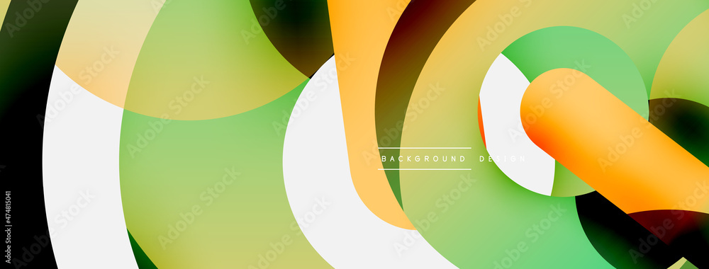 Circle abstract background. Vector illustration for wallpaper banner background card or landing page Circle abstract background. Vector illustration for wallpaper banner background card or landing page