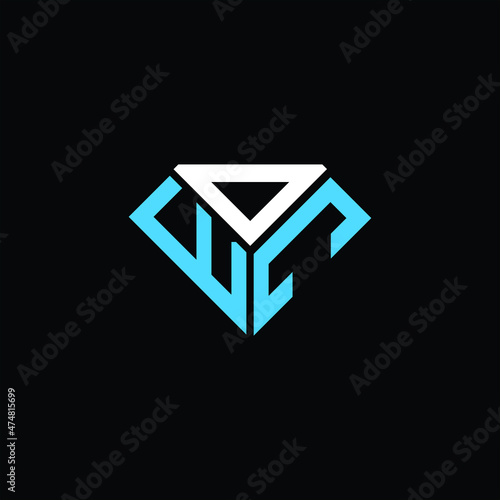 EDC letter logo creative design. EDC unique design, EOC letter logo creative design. EOC unique design