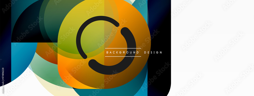 Geometrical minimal wallpaper. Geometric shapes. Vector illustration for wallpaper banner background or landing page Geometrical minimal wallpaper. Geometric shapes. Vector illustration for wallpaper banner background or landing page
