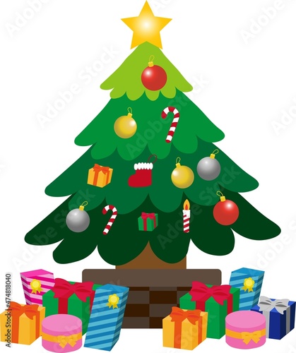 クリスマスツリー　プレゼント