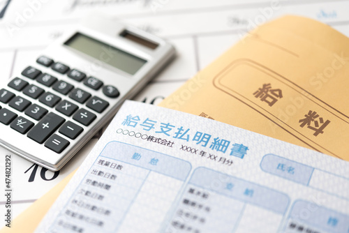 Konstfotografi 給与　明細　給与明細　雇用　労働