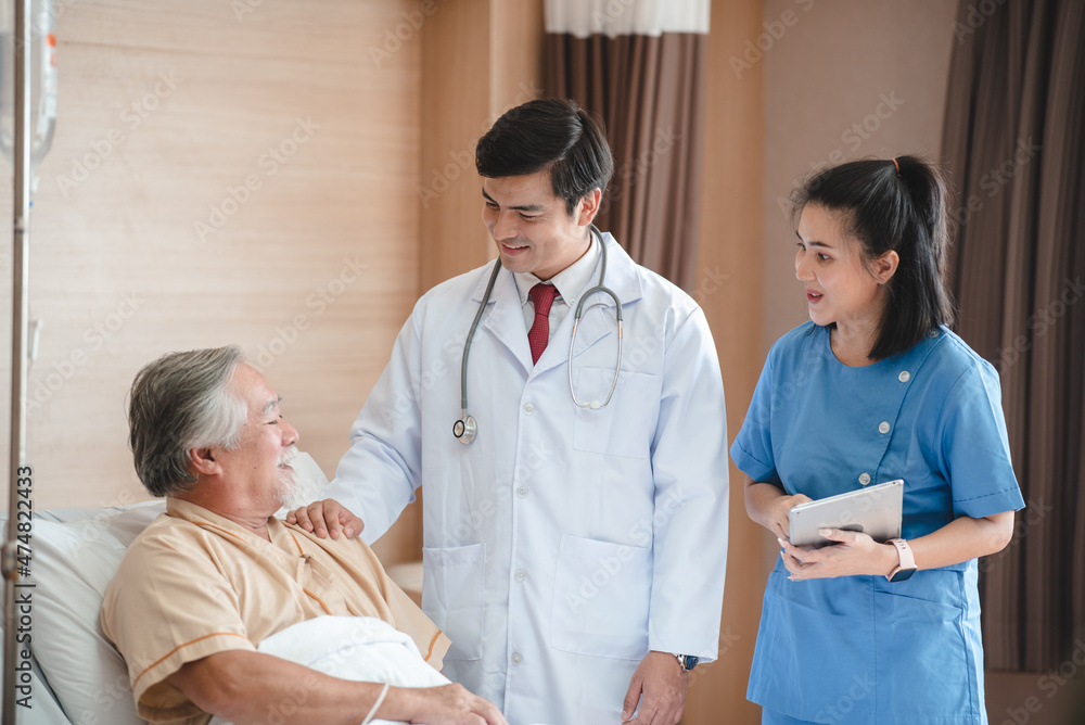 professional doctor working in medical checking up patient in hospital clinic, health care concept professional doctor working in medical checking up patient in hospital clinic, health care concept