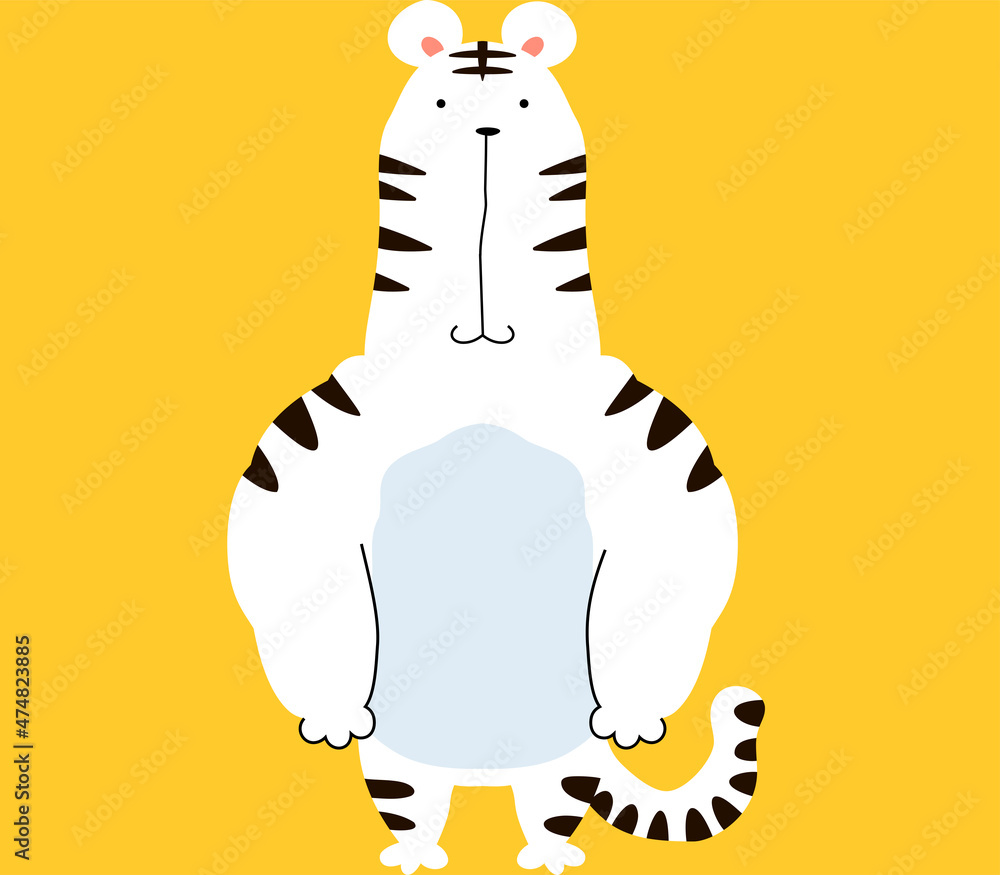 かわいくて面白い虎のマスコットキャラクター Stock Vector Adobe Stock かわいくて面白い虎のマスコットキャラクター Stock Vector Adobe Stock