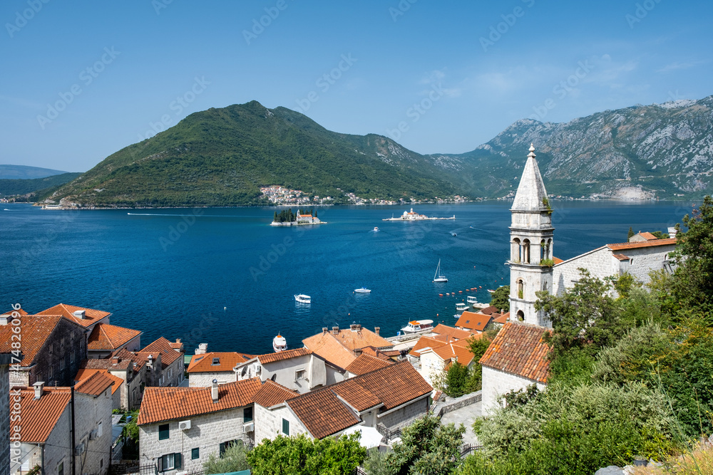 The Bay of Kotor also known as the Boka, is a winding bay of the Adriatic Sea in southwestern Montenegro