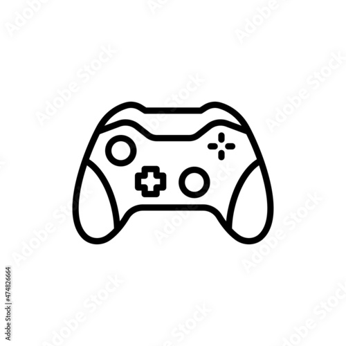gaming console  icon in vector. Logotype;