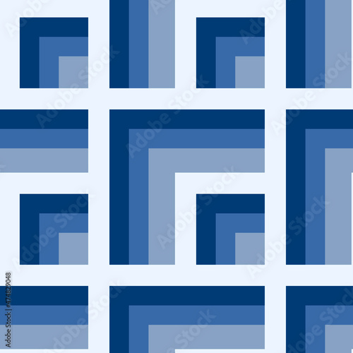 Seamless pattern - needlework - patchwork or patchwork. Design element