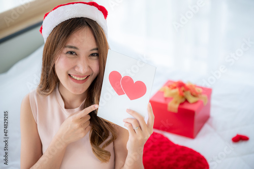 Christmas gift box concept,...