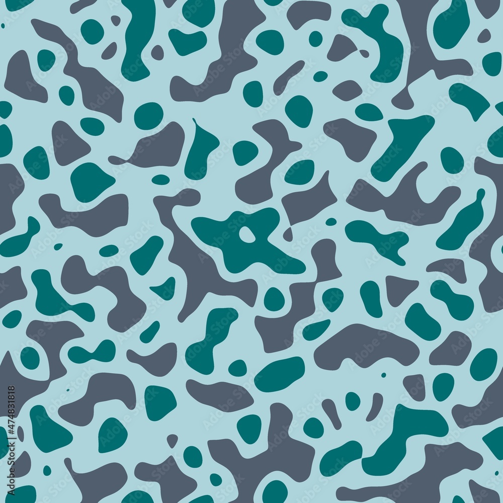 Seamless abstract non print resembling strange colored animal skin surface pattern design for print. High quality illustration. Psychedelic repeat minimal dot swatch for apparel, textile or background Seamless abstract non print resembling strange colored animal skin surface pattern design for print. High quality illustration. Psychedelic repeat minimal dot swatch for apparel, textile or background