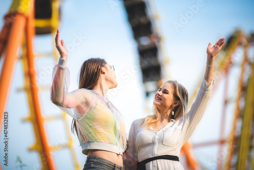 woman couple in LGBT concep...