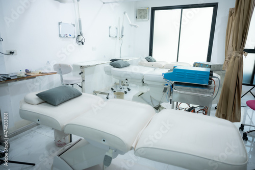 medical health tool in surgical operating room in hospital, surgery clinic instrument © chokniti