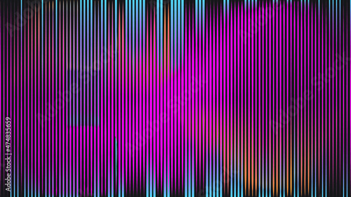 Glitch distorted geometric background . Modern art design . Noise destroyed glitched poster . Trendy defect error background with speed lines . Glitched artwork  .Broken effect .vector 