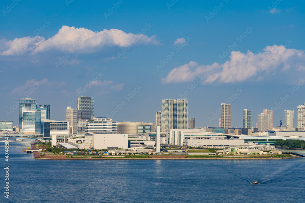 Fototapeta premium 【都市景観】東京臨海副都心の景観