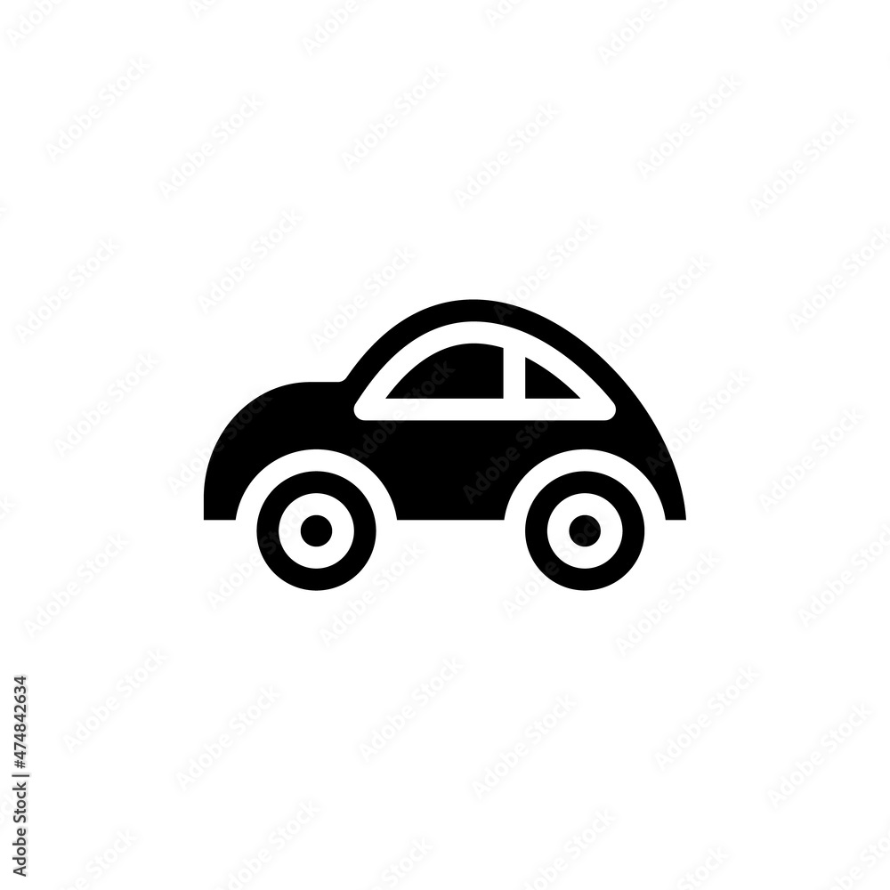 Toy Car icon in vector. Logotype