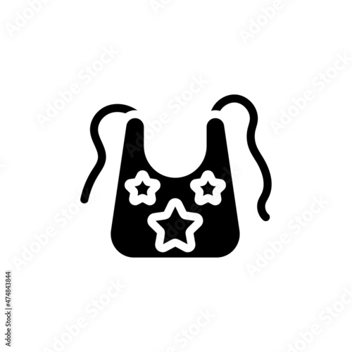 Bib icon in vector. Logotype