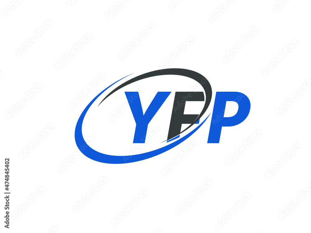 YFP letter creative modern elegant swoosh logo design YFP letter creative modern elegant swoosh logo design