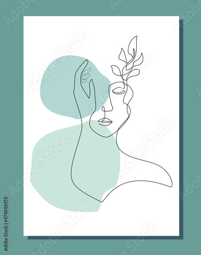 abstraction, poster, banner, girl, hand, face, care, spa, dermatologist, medicine, skin, plastic, cream, mask, plant, bio, natural, organic, cosmetics, beautician, acne, pimples, beauty, health, old a