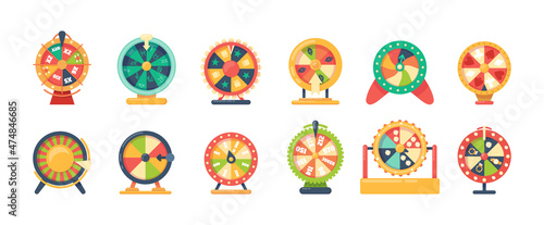 Roulette wheel fortune gaming, jewelry, with bonuses horoscope money set