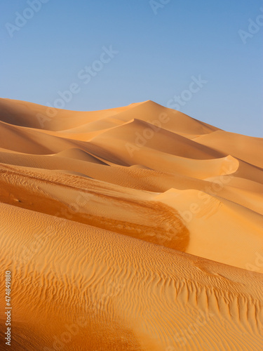 Dune Patterns in the Empty Quarter Desert