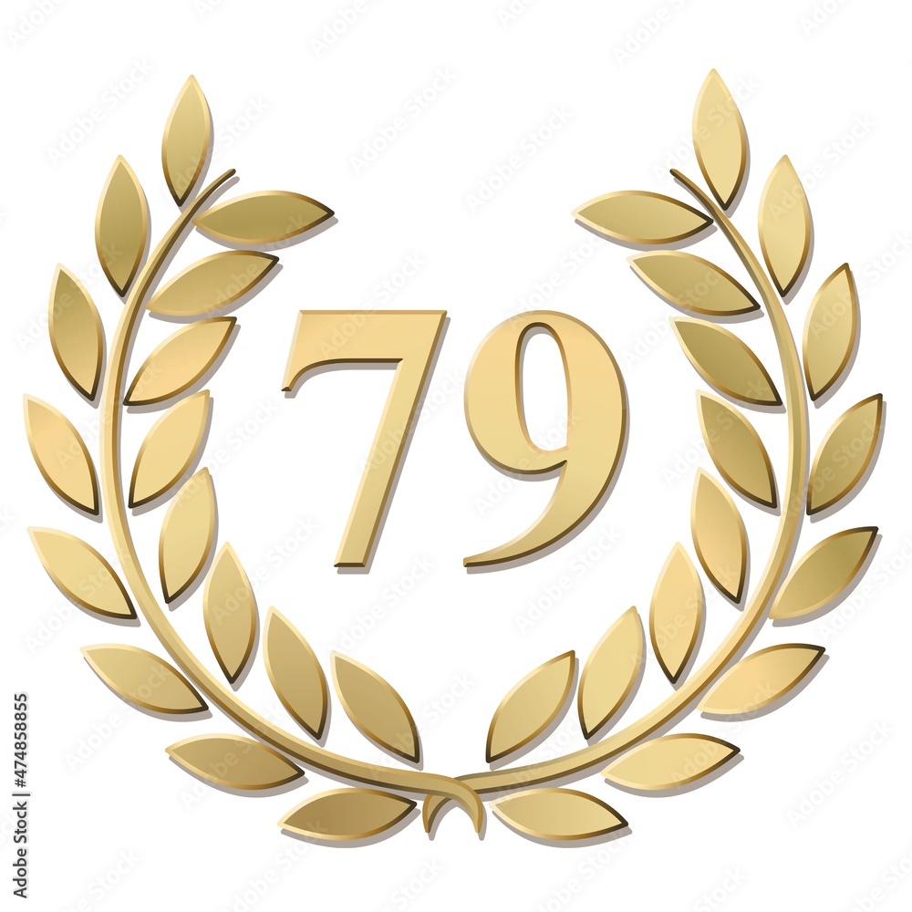 Lauriers or 79 vecteurs en relief sur fond blanc Lauriers or 79 vecteurs en relief sur fond blanc