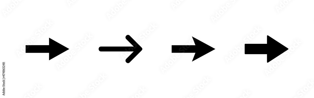 Arrow icons set. Arrow sign and symbol for web design. Arrow icons set. Arrow sign and symbol for web design.