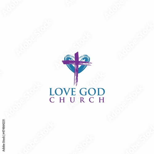 Love God Church Logo Design