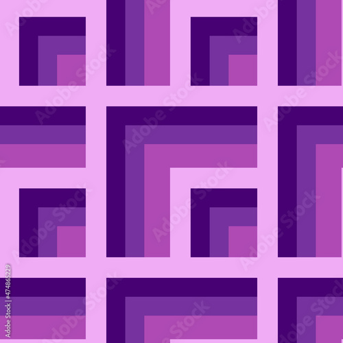 Seamless pattern - needlework - patchwork or patchwork. Design element