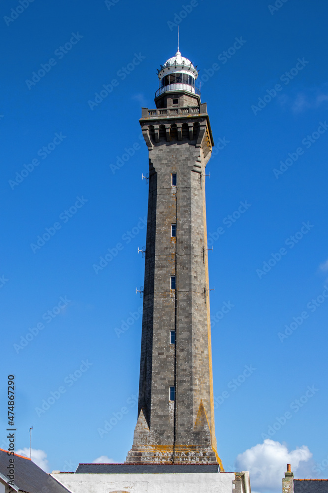 Fototapeta premium Le phare d'Eckmühl, Penmarc'h, Finistère, Bretagne