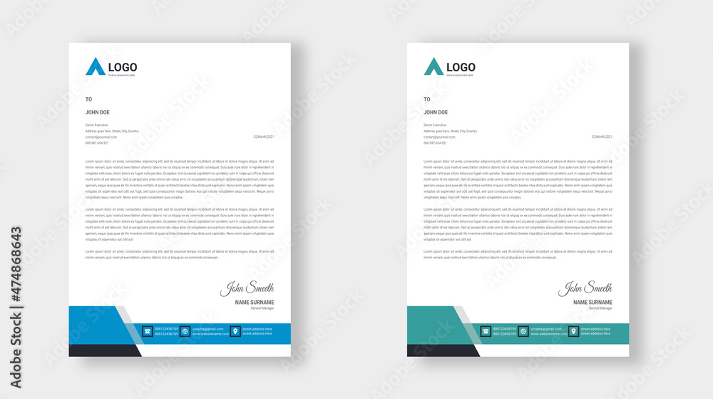 Letterhead Template Letterhead Template