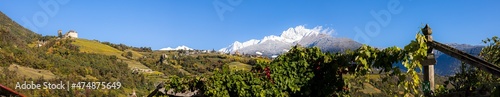 Sarntaler Alpen mit dem Ifinger / Südtirol Bozen / Panorama