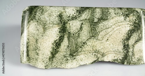 Mineral skarn Primorsky Krai Russia close-up.