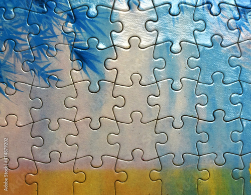 jigsaw puzzle pieces