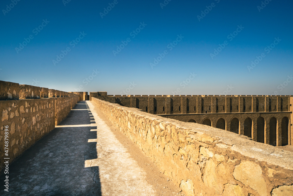 Historic Al-Ukhaidir Fortress near Karbala in Iraq