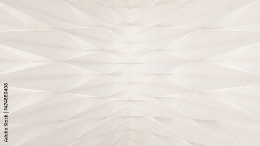 Fototapeta premium Abstract background geometric pattern in design 3d render