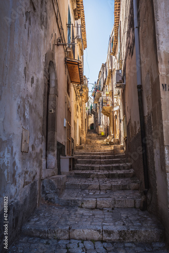 Fototapeta Naklejka Na Ścianę i Meble -  Scicli City Centre, Ragusa, Sicily, Italy, Europe, World Heritage Site