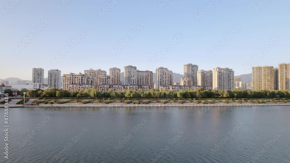 aerial view of modern buildings near river in Lishui
aerial view of modern buildings near river in Lishui