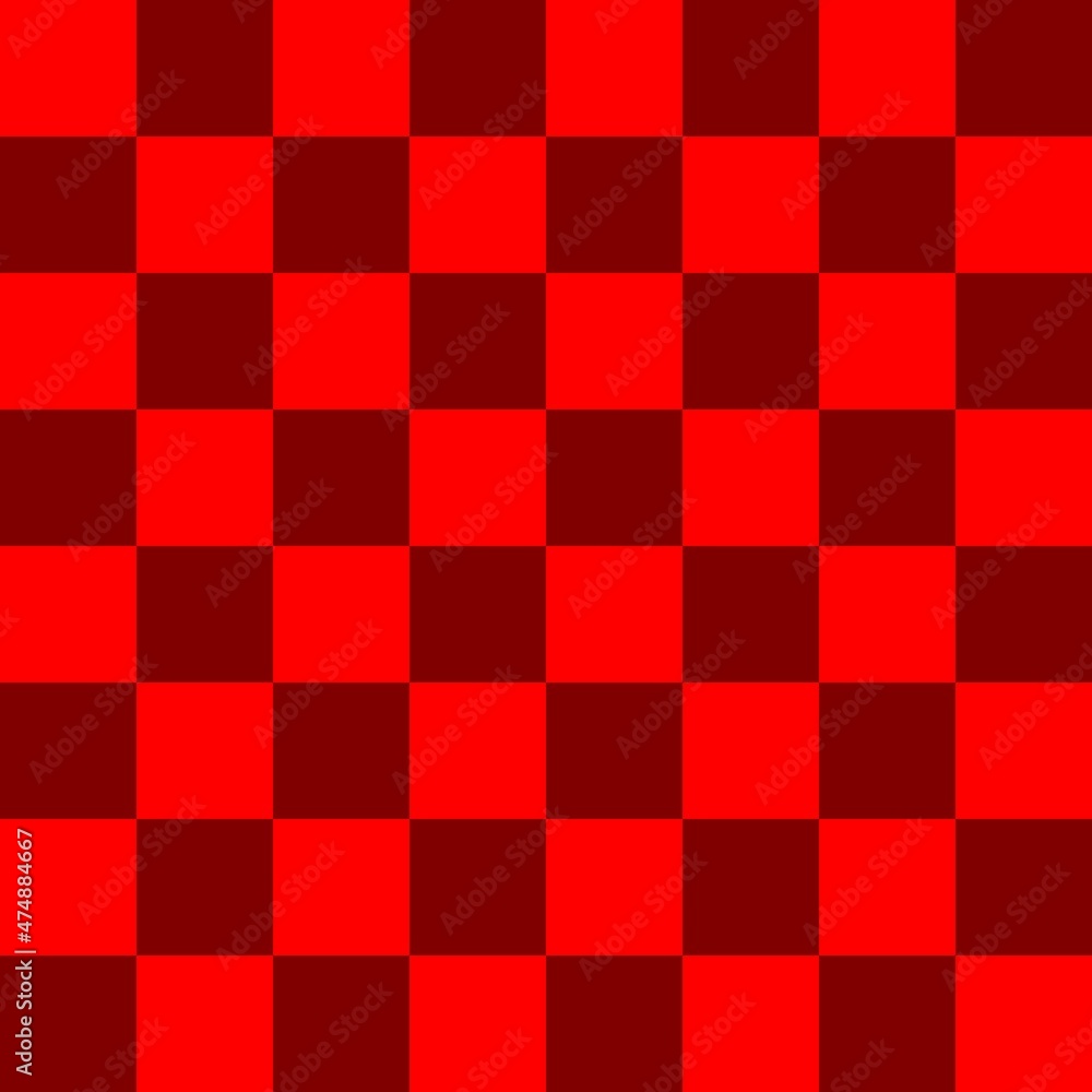 Checkerboard 8 by 8. Maroon and Red colors of checkerboard. Chessboard, checkerboard texture. Squares pattern. Background. Checkerboard 8 by 8. Maroon and Red colors of checkerboard. Chessboard, checkerboard texture. Squares pattern. Background.