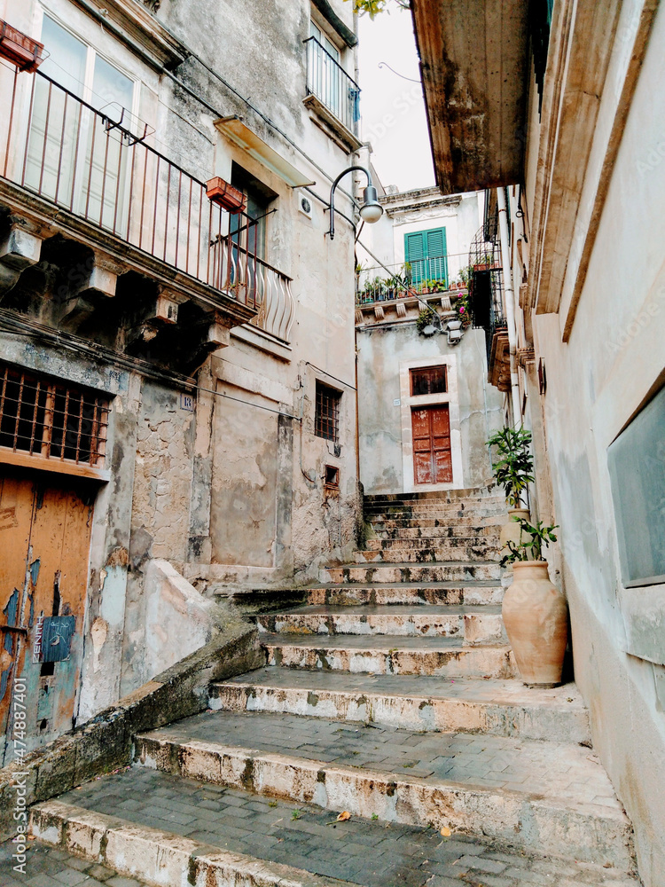 Modica, città barocca, Sicilia