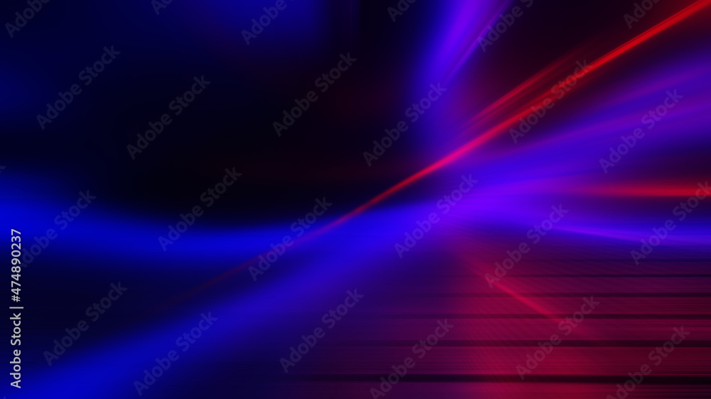 Dark abstract background. The background of an empty street with neon glow, neon reflection on the asphalt. 3d illustration Dark abstract background. The background of an empty street with neon glow, neon reflection on the asphalt. 3d illustration
