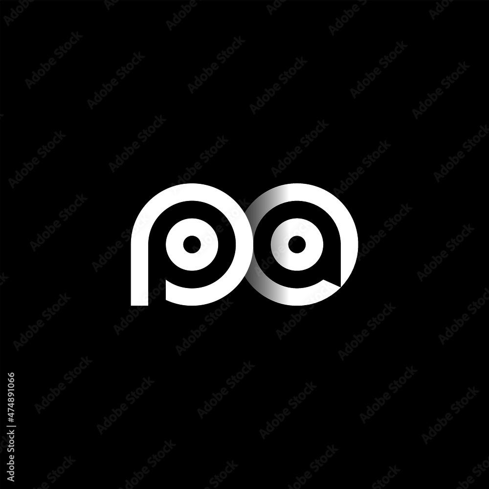 PA Letter Initial Logo Design Template Vector Illustration PA Letter Initial Logo Design Template Vector Illustration