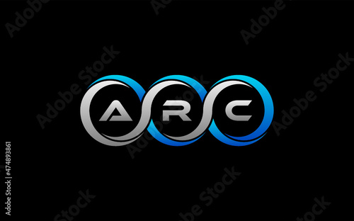ARC Letter Initial Logo Design Template Vector Illustration